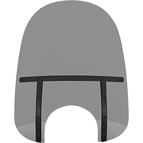 Memphis Shades #MEB38112 - Fats Windshield - 21" - Headlight - Black Smoke