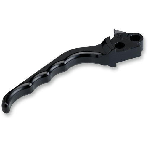 Joker Machine #03-29BLK - Billet Aluminum Brake Lever - Grooved - Black