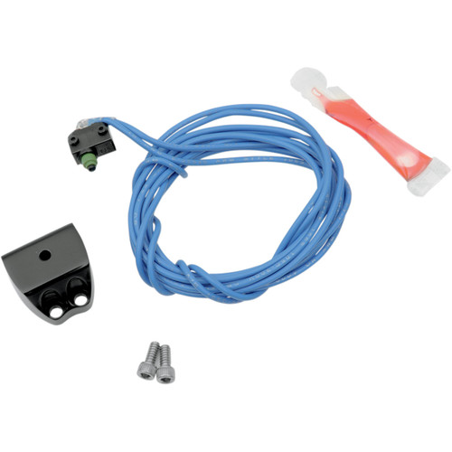 Performance Machine (PM) #0062-2612-B - Brake Light Switch Assembly - 9/16" - Contrast Cut