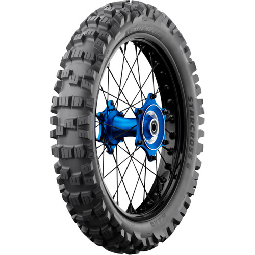Michelin #52416 - Tire - StarCross 6 Hard - Rear - 110/90-19 - 62M