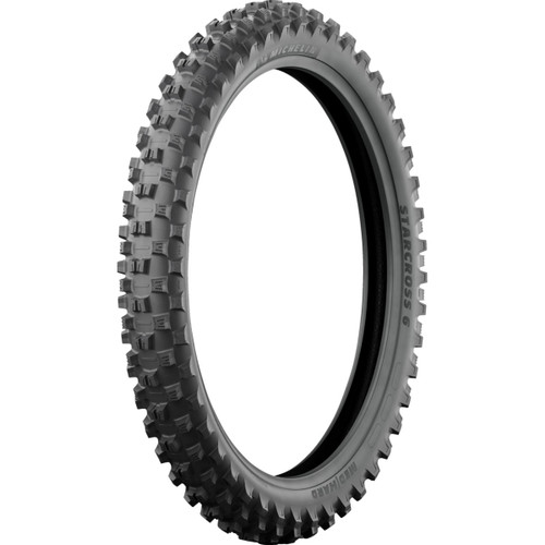 Michelin #05951 - Tire - StarCross 6 Medium Hard - Front - 80/100-21 - 51M