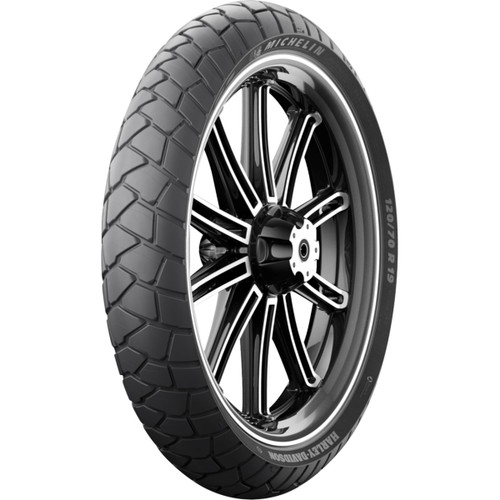 Michelin #25421 - Tire - Scorcher Adventure - Front - 120/70R19 - 60V