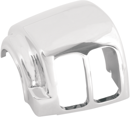 Switch Housing - Left - Upper - Smooth - Chrome