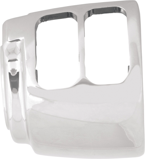 Switch Housing - Right - Upper - Smooth - Chrome