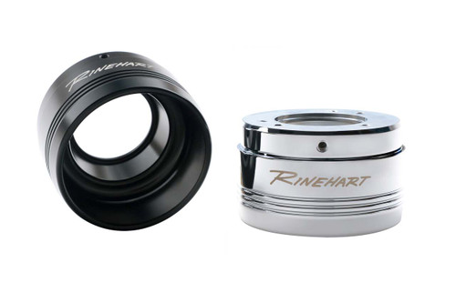 Rinehart Racing 900-0157 - 4.5" Tradition End Cap - Replacement Chrome Tradition End Cap (single)