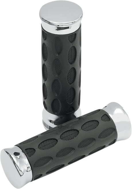Grip - Hotop - TBW - Chrome/Rubber
