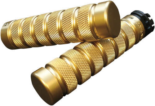 Grips - Knurled - Notched - Brass