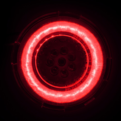 Hogworks Hogworkz® Halomaker® Led Rear Turn Signals for Harley-davidson® | 1157 Base, Bullet Lens