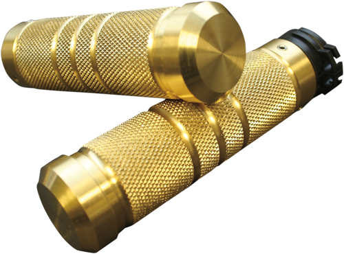 Grips - Knurled - Grooved - Brass