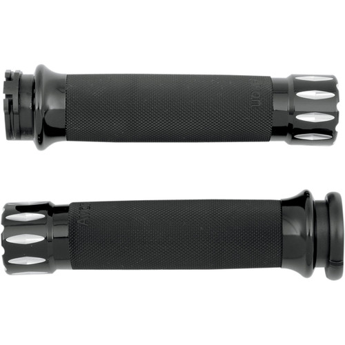 Avon Grips #CC-86-ANO-RIV - Rival Custom Grips - Black