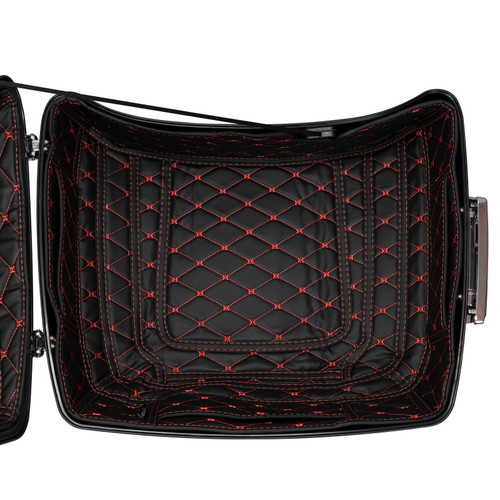 Hogworks Hogworkz® King Tour Pack Liner | Black w/ Red Stitching