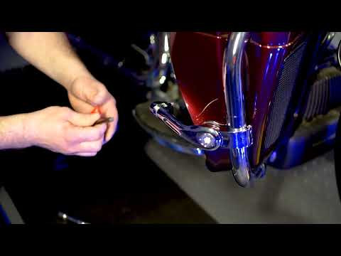 Hogworks Long Angled Adjustable Highway Foot Pegs & Clamps | Chrome