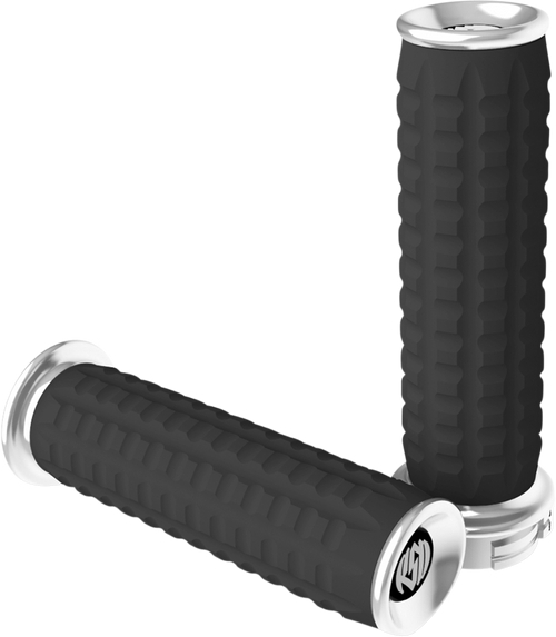 Grips - Traction - TBW - Chrome