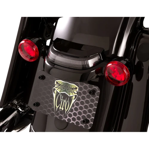 Ciro #40154 - Taillight - Smoke Lens - Black