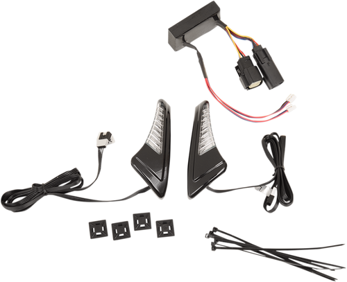 Light Kit for Tour-Pak - Snakeyes - Chrome