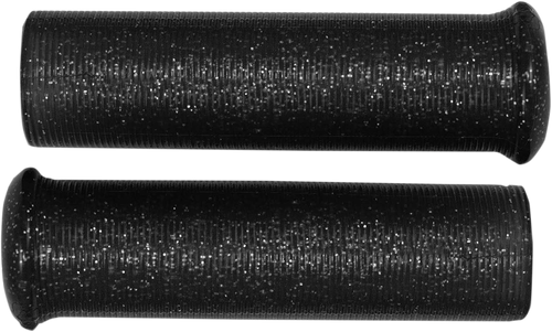 Grips - Retro - Metal - 1" - Black