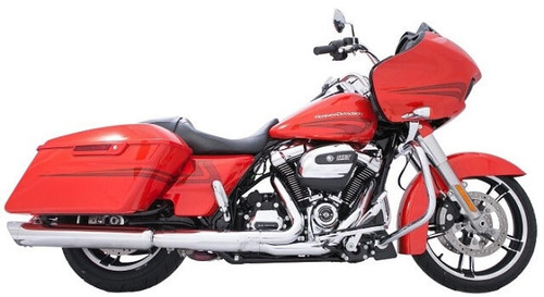 Tab Performance #121-1295-B-N - 4" B.A.M. Stick Slip-On Mufflers | Chrome