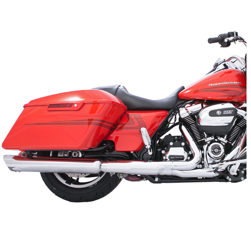 Tab Performance #121-1295-C2-2.5 - 4" B.A.M. Stick Slip-On Mufflers | Chrome