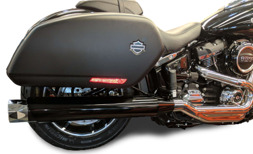 Tab Performance #131-1292-C2-1.75 - Sport Glide Compatible Exhaust Pipes | Chrome