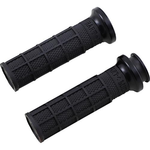 ODI #V31ITW-BB-B - Hart-Luck Signature V-Twin Lock-On™ Grips for Indian - Black/Black