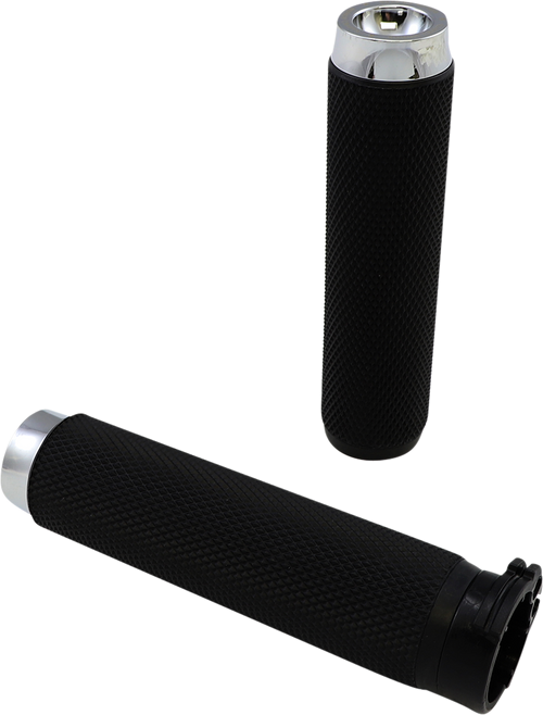 Grip - Knurled - Cable - Chrome