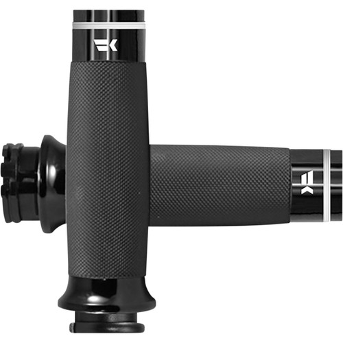 Khrome Werks #500100 - Tracer Grips - Custom Contour - TBW - Black