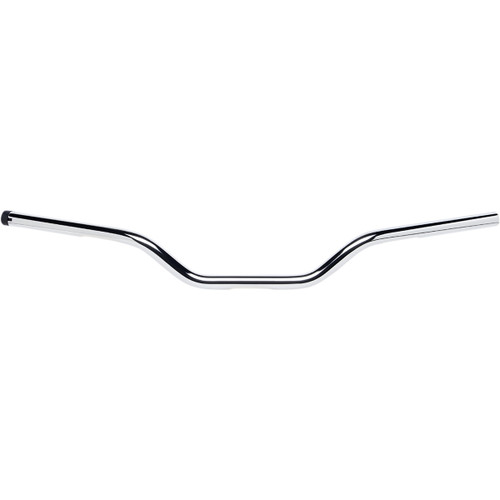 Biltwell #6008-1057 - 1" Handlebar w/ TBW Plugs - Tracker Mid - Chrome