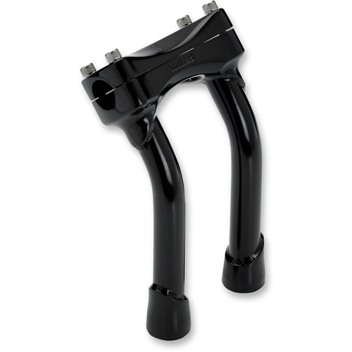 Biltwell #6404-201-08 - Murdock Handlebar Risers - Pullback - 8" - Black