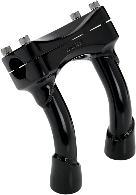 Biltwell #6404-201-06  - Risers - Murdock - Pullback - 6" - Black