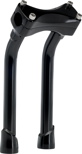 Biltwell #6414-201-10  - Risers - Murdock - Oversized - Pullback - 10" - Black