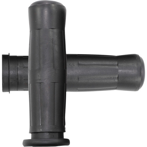 Avon Grips #OLD-69-BLK-FLY - Old School Rubber Grips - Throttle-By-Wire - Black