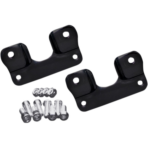 Covingtons #C1311-B - Front Fender Relocator - Black - Touring '14-'23