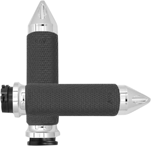 Grips - Memory Foam - Medium - Spike - Chrome