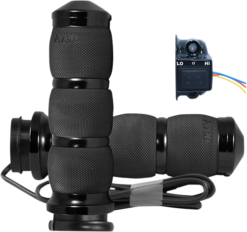 Grip - Heated - Air Cushion - TBW - Black