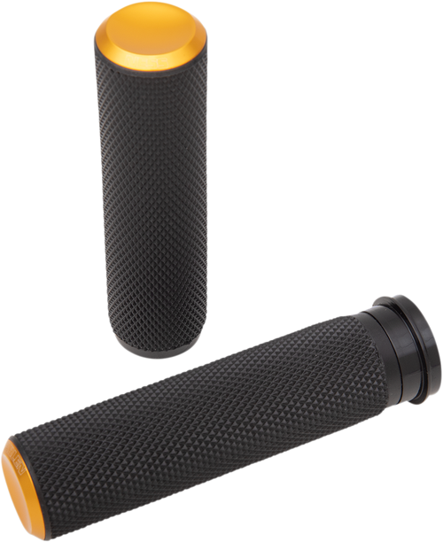 Grips - Knurled - TBW - Gold