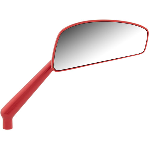 Arlen Ness #510-019 - Mirror - Tearchop - Side View - Teardrop - Red - Right