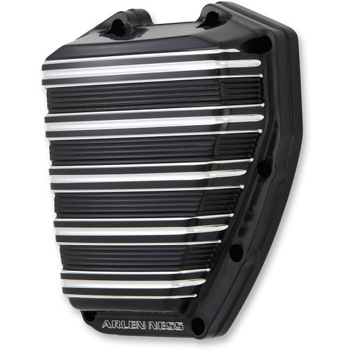 Arlen Ness #03-963 - Cam Cover - 10 Gauge - Black Anodized with Machined Accents