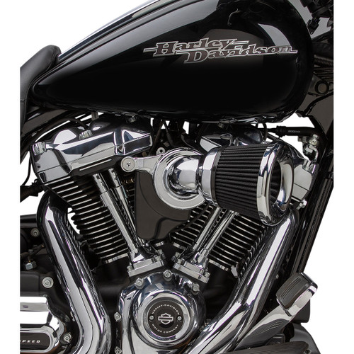Arlen Ness #81-201 - Velocity 65° Air Cleaner Kit - Chrome