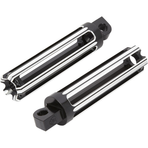 Arlen Ness #06-114 - Foot Pegs - 10 Gauge - Black