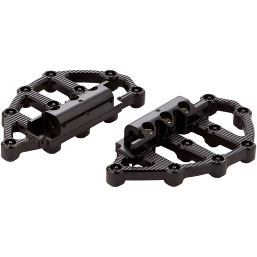 Arlen Ness #06-896 - MX Passenger Floorboards - Black