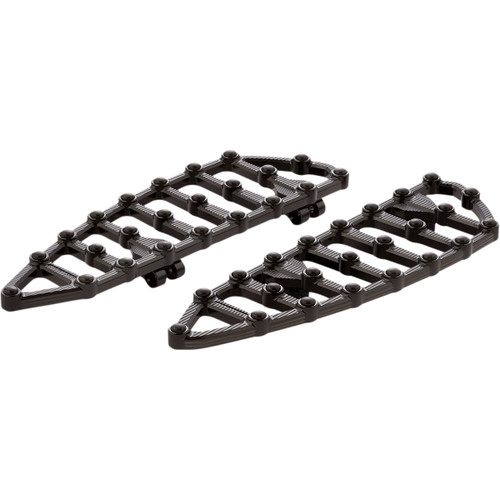 Arlen Ness #410-007 - MX Driver Floorboards - Black