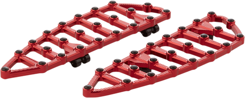 MX Driver Floorboards - Red