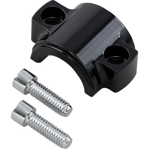 Klock Werks #KWS-01-0010-B - Axle Cap - Lower Fork Leg - Black