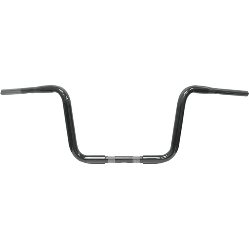 LA Choppers #LA-7310-12B - 1-1/4" Handlebar - Ape Hanger - 12" - TBW - Black