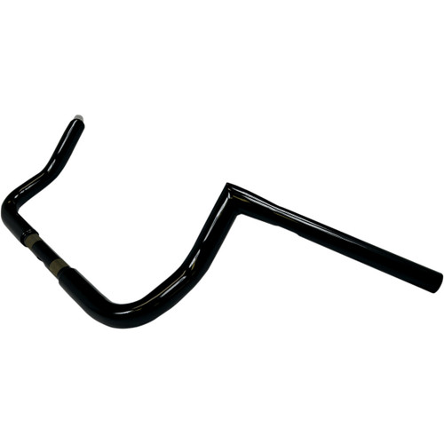 LA Choppers #LA-7361-08B - 1-1/4" Twin Peaks Touring Handlebar - 8" - Black