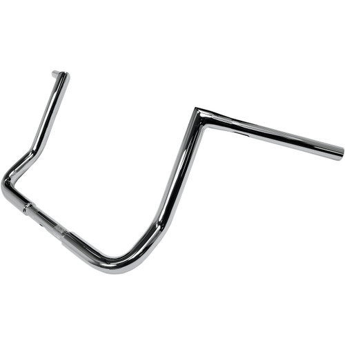 LA Choppers #LA-7361-12 - 1-1/4" Twin Peaks Touring Handlebar - 12" - Chrome