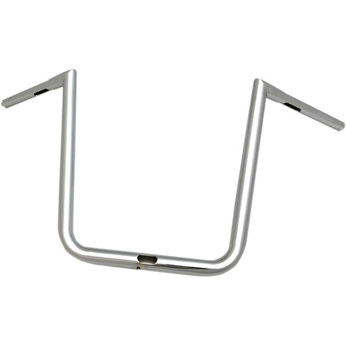 LA Choppers #LA-7312-66 - 1-1/4" Hefty Twin Peaks Handlebar - 16" - Chrome