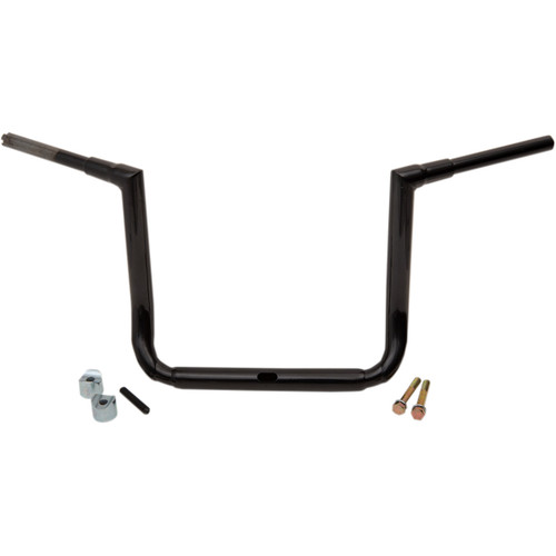 LA Choppers #LA-7364-14B - 1-1/2" Grande Twin Peaks Touring Handlebar - 14" - Black