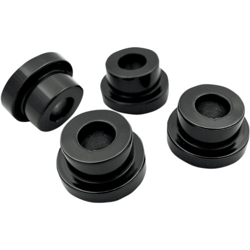 LA Choppers #LA-7400-00B - Angled Handlebar Riser Bushing Kit - 5° - Black