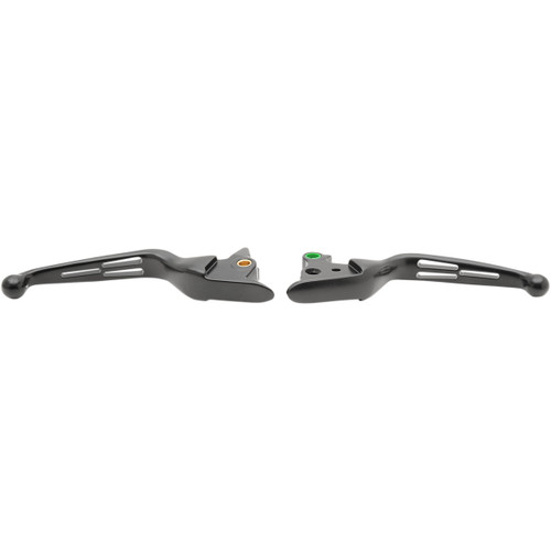 Drag Specialties - Slotted Wide Blade Lever Set - Black